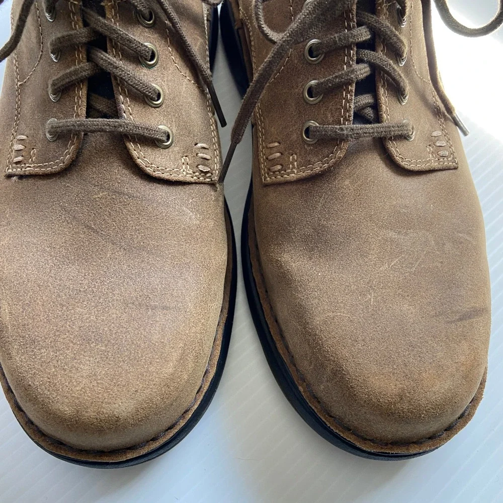 Timberland Smart Comfort Systems Brown Suede Lace Up Oxford Shoes Mens 10